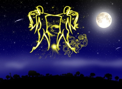 Луна в знаке зодиака Близнецы.