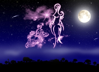 Луна в знаке зодиака Дева.