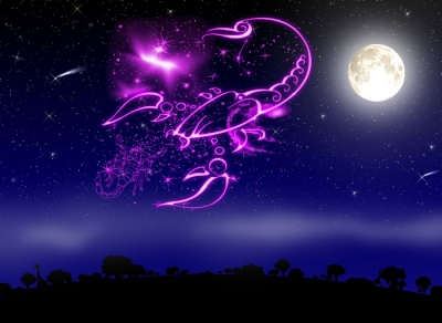 Луна в знаке зодиака Скорпион.
