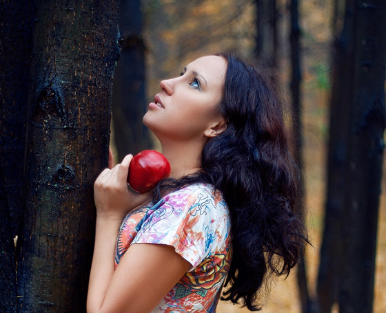 Ритуал с яблоком на устранение проблем