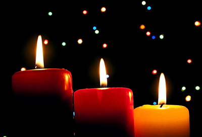 Ритуал со свечами и картой сокровищ